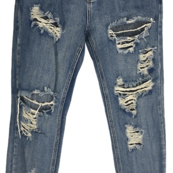 One Teaspoon Awesome Baggies Destroyed Jean - Picture 2 of 9